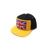 Color Blocking World Flag Snapback Couple Hat Cap for Men and Women