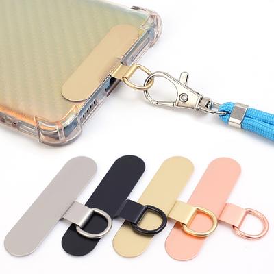 1 stücke Universal Metall Handy Lanyard Shim Ultra-Dünne Edelstahl Feste Handy Lanyard Link Zubehör