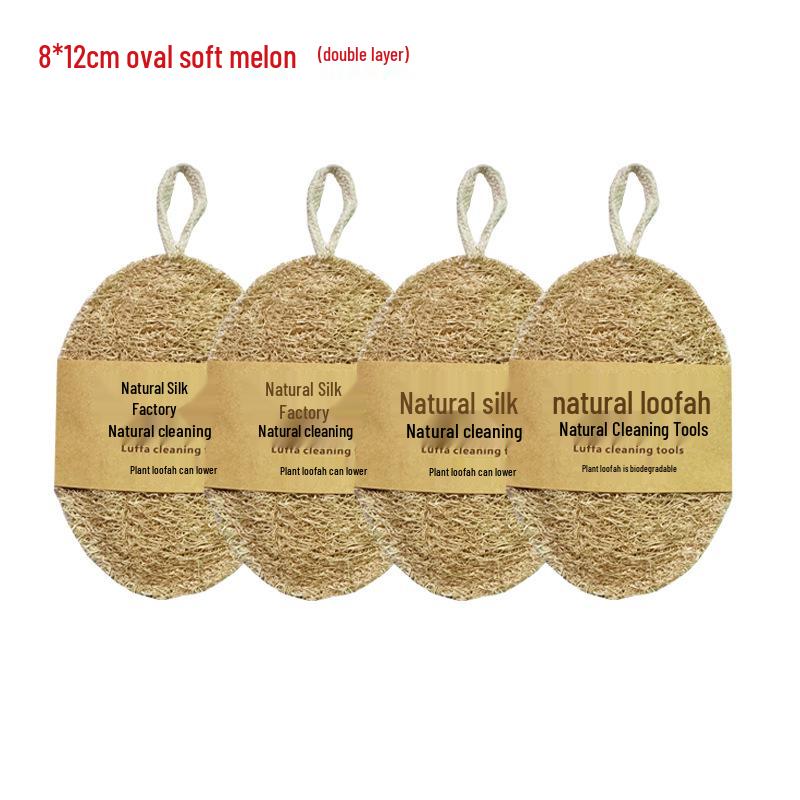 Multifunctional Natural Loofah Sponge & Exfoliating Towel