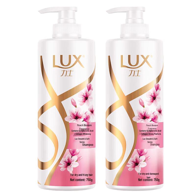 LUX Spring Peach Blossom Scented Shampoo Duo