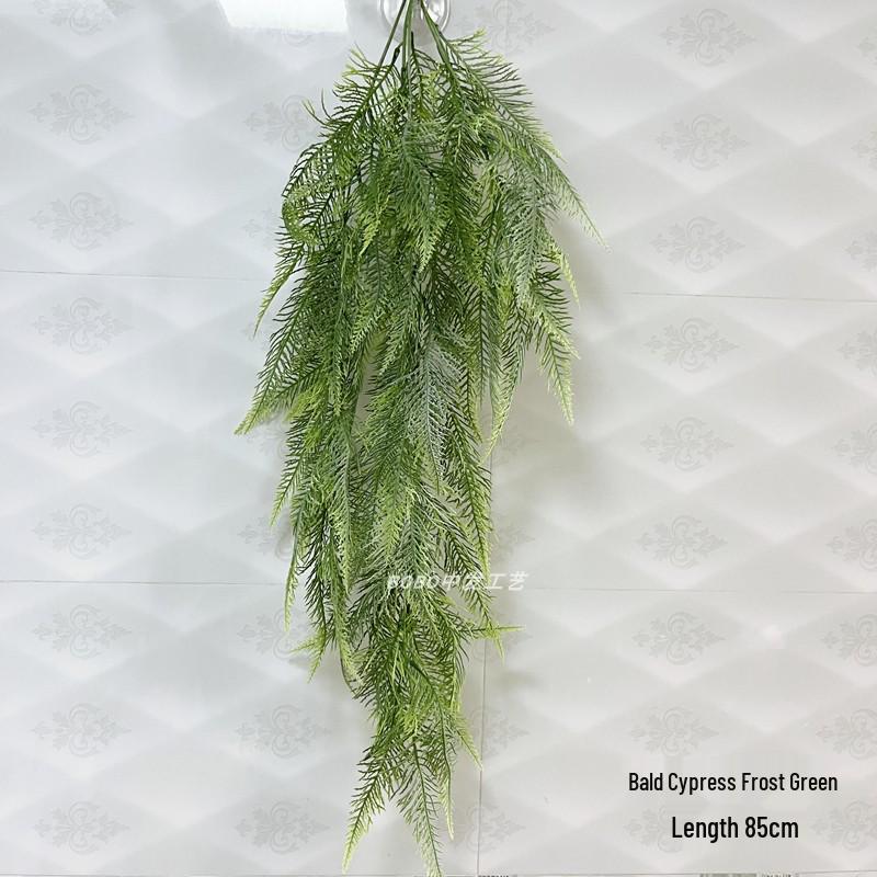 Artificial Spider Plant & Fern Hanging Decor - Trailing Green Vines for Wall & Ceiling