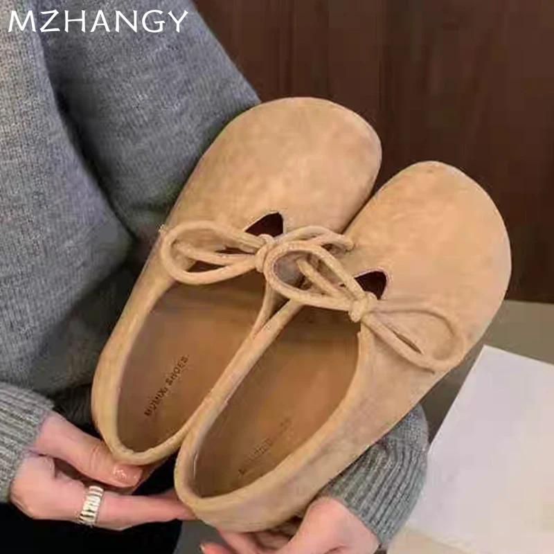 Lankelis Leopardas Moteriški Zomšiniai Balerinos Batai Loaferiai Rudens Nauja Mada Laisvalaikio Batai Moterims 2024 Tendencija Vaikščiojimo Batai Jaukūs Mujer Zapatos