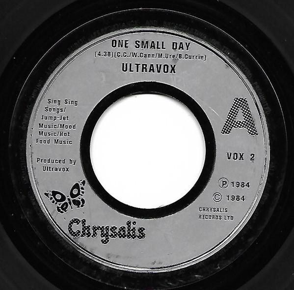 

7inch Record ULTRAVOX - One Small Day VOX2 Chrysalis 1984 UK Dance & Electronica Used