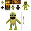 Fun And Frightening 25cm Yellow Grinning Monster Plush Toy Cross-border New Release Dinosaur-inspired Soft And Huggable Characters)