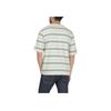 Levis Striped Crew Neck Short Sleeve T-Shirt Men Tops White Green A5850-0008