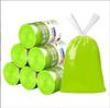 Ice Berry Extra Thick Large Pink Garbage Bags with Handles for Kitchen and Dormitory Use