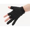 Daiwa Ice Dry R Padded Bottom Size 2XL Gloves, 3-Piece Cut, DG-2023, Black,