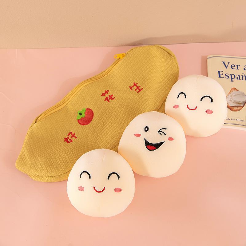 Creative Persimmon Peanut Plush Toy Children's Dolls Activity Sprinkle Gifts for Girls' Bedside Pillow