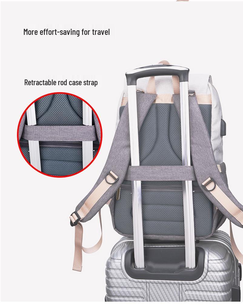 Maternity Travel Backpack: Multifunctional, Waterproof Mother & Baby Bag, New 2025 Edition