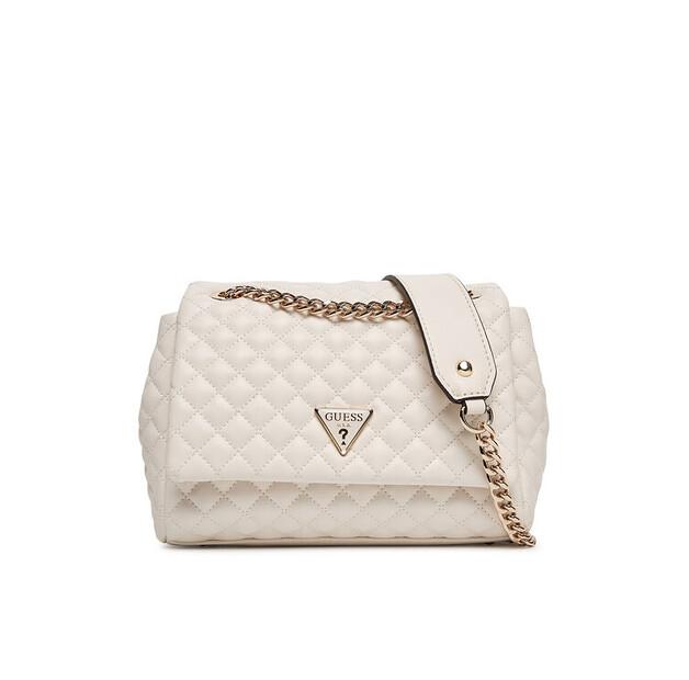 Handbag Guess Everlee HWQG86 79210 White