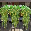 4PC Vibrant Garden Simulation Vines Balcony Fade-Proof Daisy Wedding Multicolored Home Decor Multiple Options Available