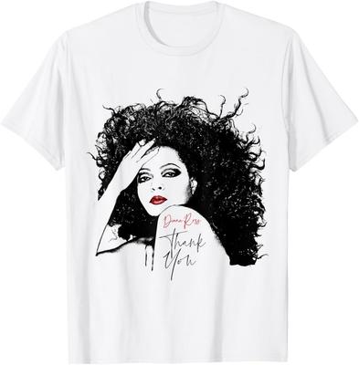 Diana Ross - T-shirt Rouge à Lèvres