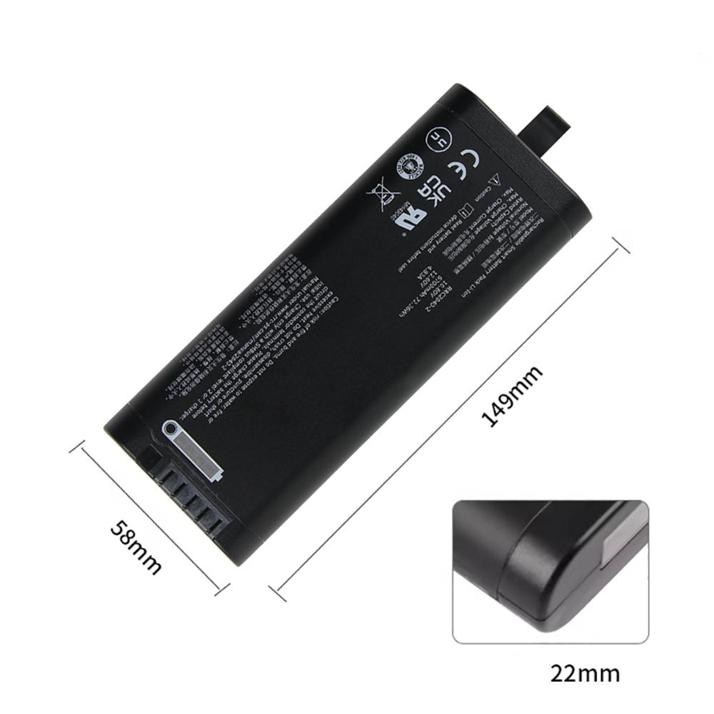 New Replacement Battery RRC2040-2 For Olympus EPOCH 650 BP291 Portable Ultrasonic Flaw Detector Battery 6700mAh 72.36Wh