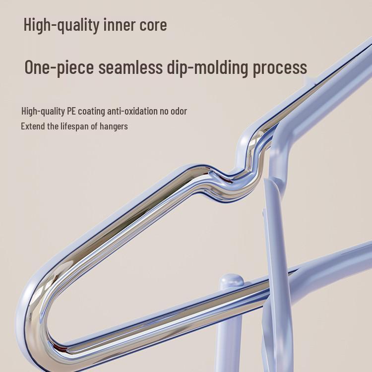 Extra Thick Non-Slip Clothes Hanger for Dorms and Homes