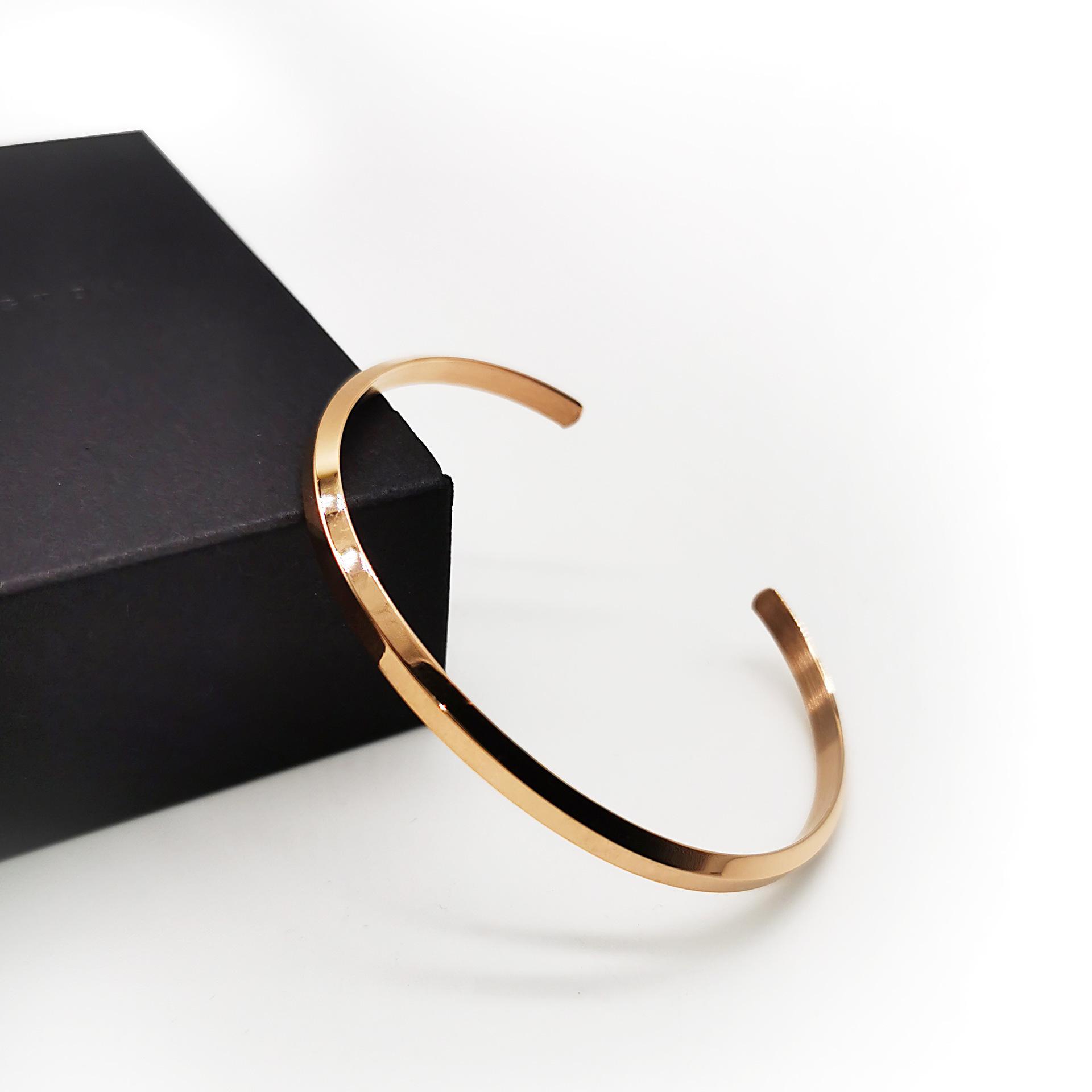 

Браслет в форме буквы C с открытым ртом, парный браслет, женская распродажа