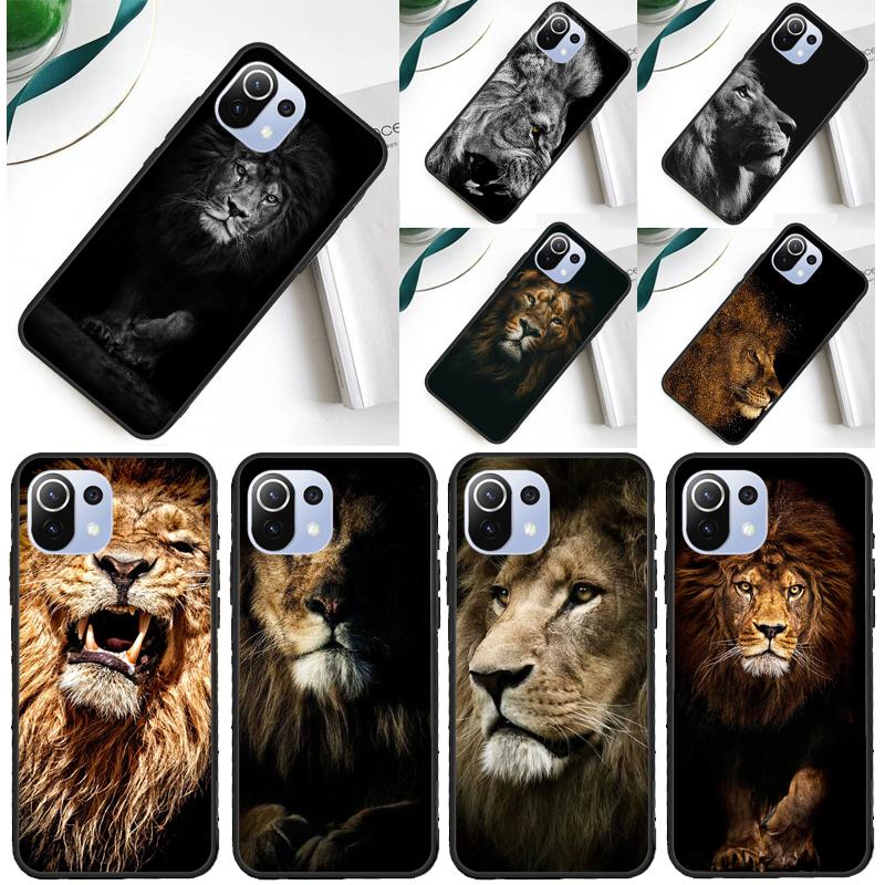 King Of The Jungle Lion Cover For Xiaomi 14 13 Ultra 11T 12T 13T 14T Pro POCO X7 Pro X3 X5 F3 F5 F6 M6 X6 Pro Case
