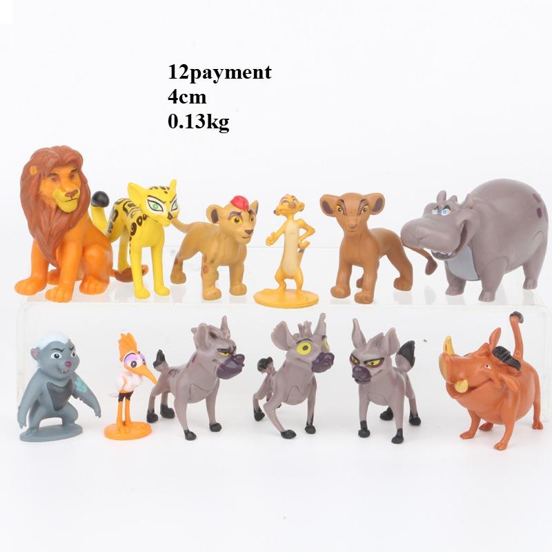 

Дисней 9 шт./набор 4,5-8,5 см Король Лев Симба Нала Тимон фигурка модель Аниме фигурки Рождественский подарок для детей