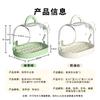 Parrot outboard Bird cage Household high-end portable Transparent ornamental Xuanfeng tiger skin special outgoing cage