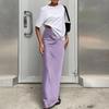 2026 Summer Simulated Silk Satin Skirt Woman Wrap Hip High Waist Solid Vintage Skirts Women Casual Elegant Mermaid Skirt Female Clothing 24132