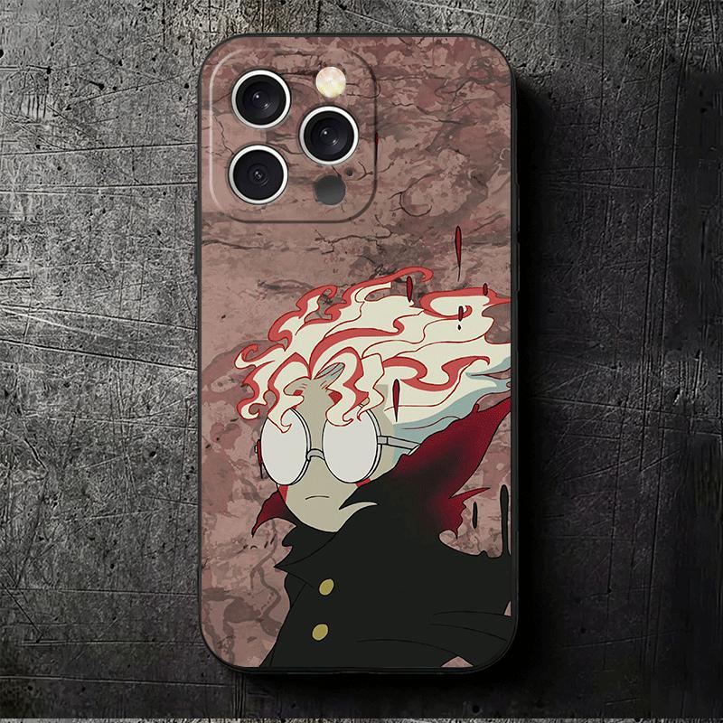 D-Dandadans Okarun Anime Soft Phone Case for iPhone 16 16E 17 Air 15 Pro Max 14 Plus 13 Mini 11 12 7 Black Cover Back Shell