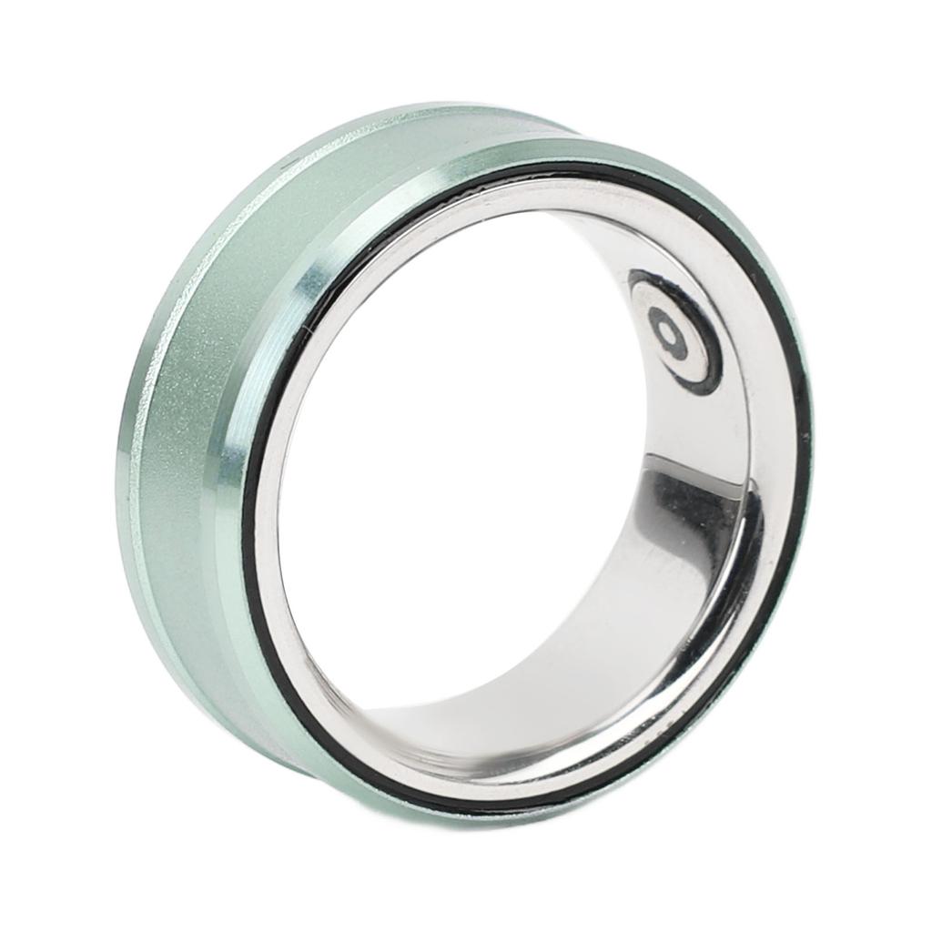 Smart Ring Health Tracker Stainless Steel Sleep Temperature Monitoring Step Counting Waterproof Smart Ring with