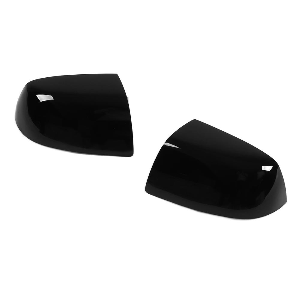 Paar Rückspiegelabdeckung Glänzend Schwarz 1429790 Ersatz für Ford Focus 2005?2007