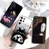 Cartoon W-Kaonashi-ES Phone Case For Samsung S26,S25,S24,S23,S22,S21,S20,Plus,Fe,Lite,Others Black Cover