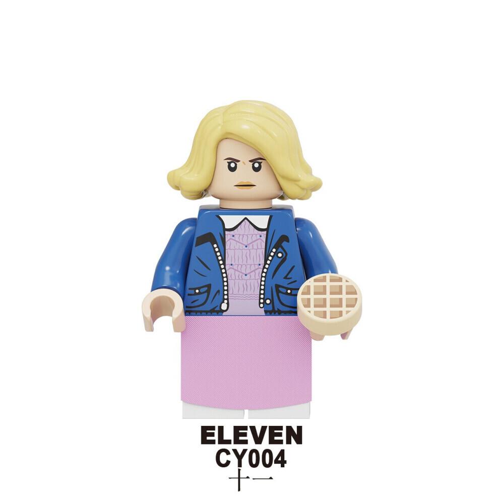8PCS Stranger Things Minifigures Building Blocks Toys Compatible with Lego Collectible Decor Gift