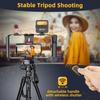 Zeadio Universal Smartphone Vlogging Kit (with RGB Light & Microphone) - iPhone/Android Compatible Smartphone Stabilizer Cage for Content Creators