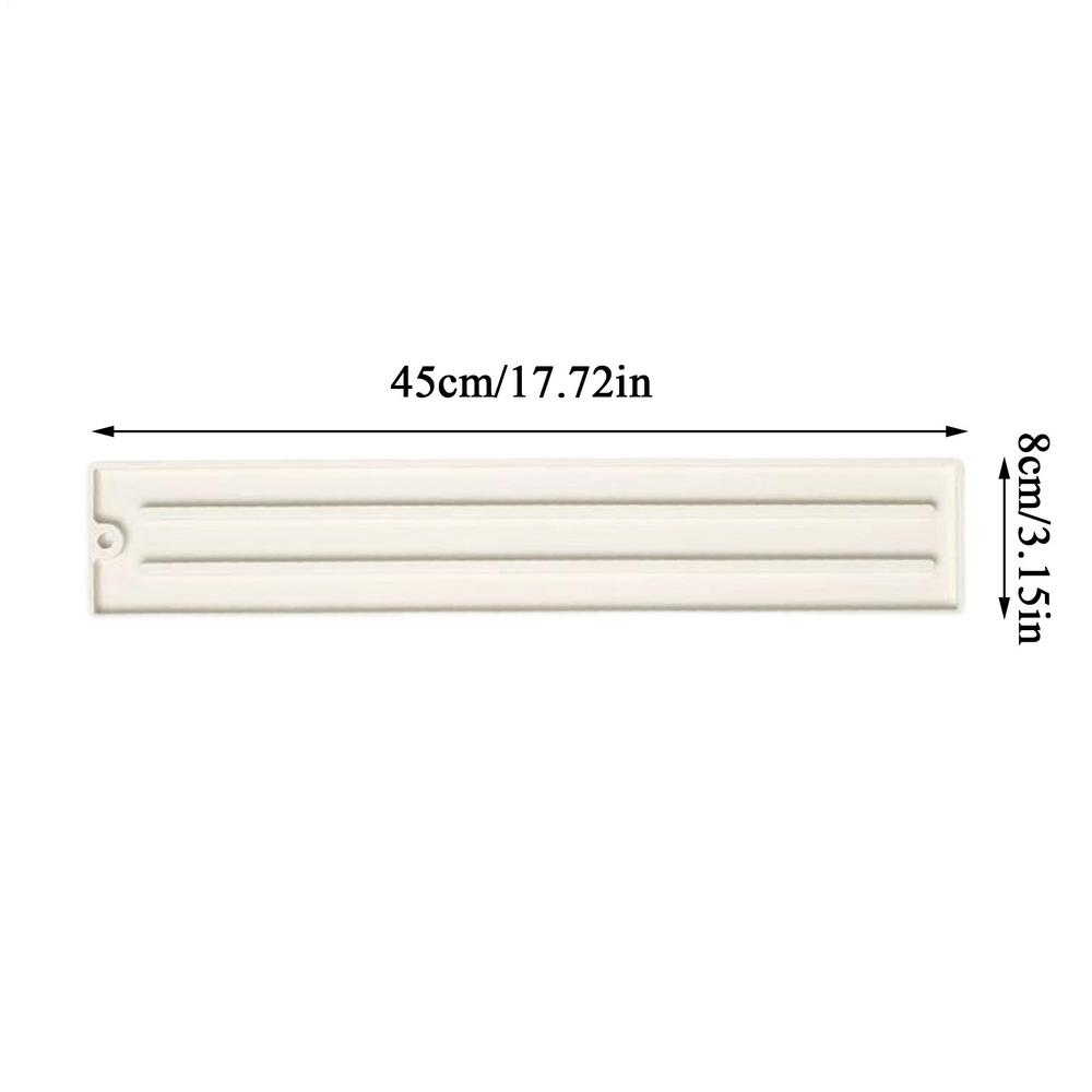 

Tableware Cushion Drying Mat Dish Drainer Mat for Kitchen Narrow Space Drainer Accessories Organizer Dryer Protective Pad S білий