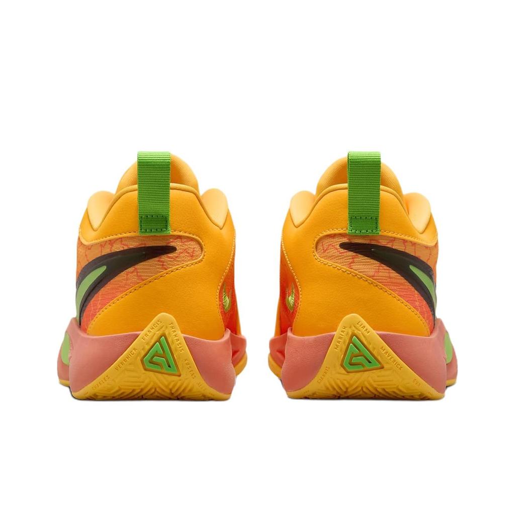Nike Giannis Freak 6 GS Fright Night Kids Sneakers Orange Light-Wild-Mango Action-Green FQ7378-601