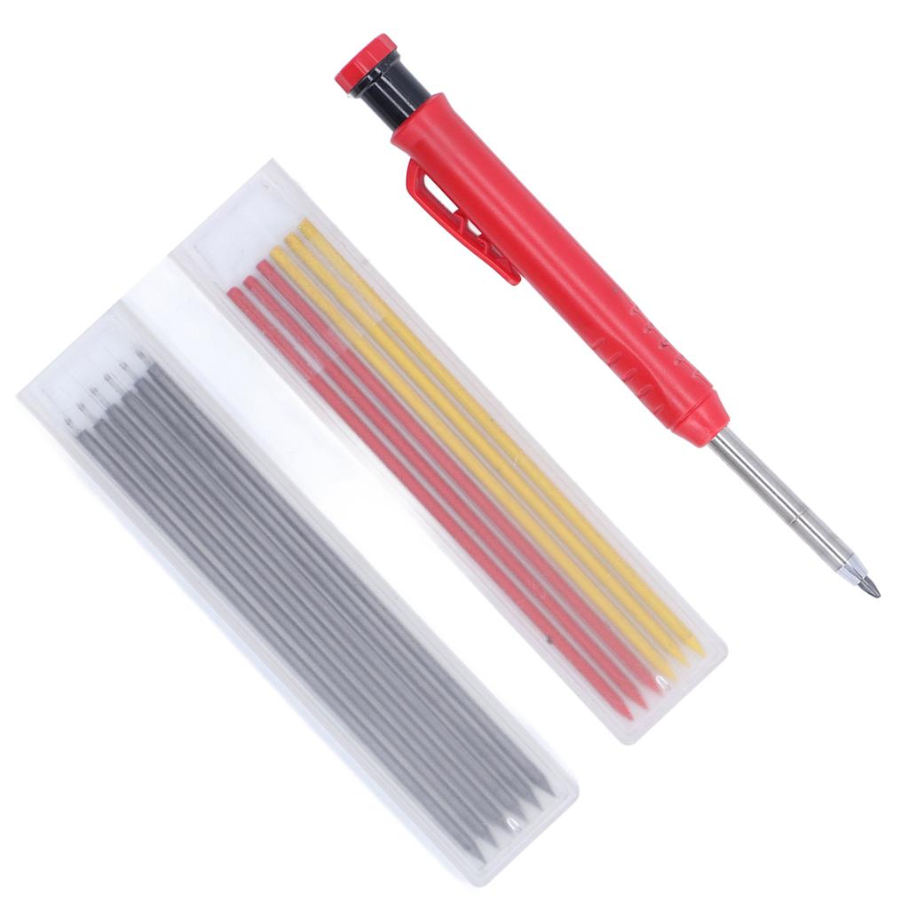 Stolarstwo Pisak do Zaznaczania Rysik z Końcówką Ze Stopu Wielofunkcyjne Narzędzie do Zaznaczania z Kolorowymi Wkładami