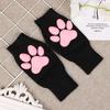 1 Set Damen 3D Katzenpfoten Strümpfe Handschuhe Set Kawaii Katze Cosplay Kitty