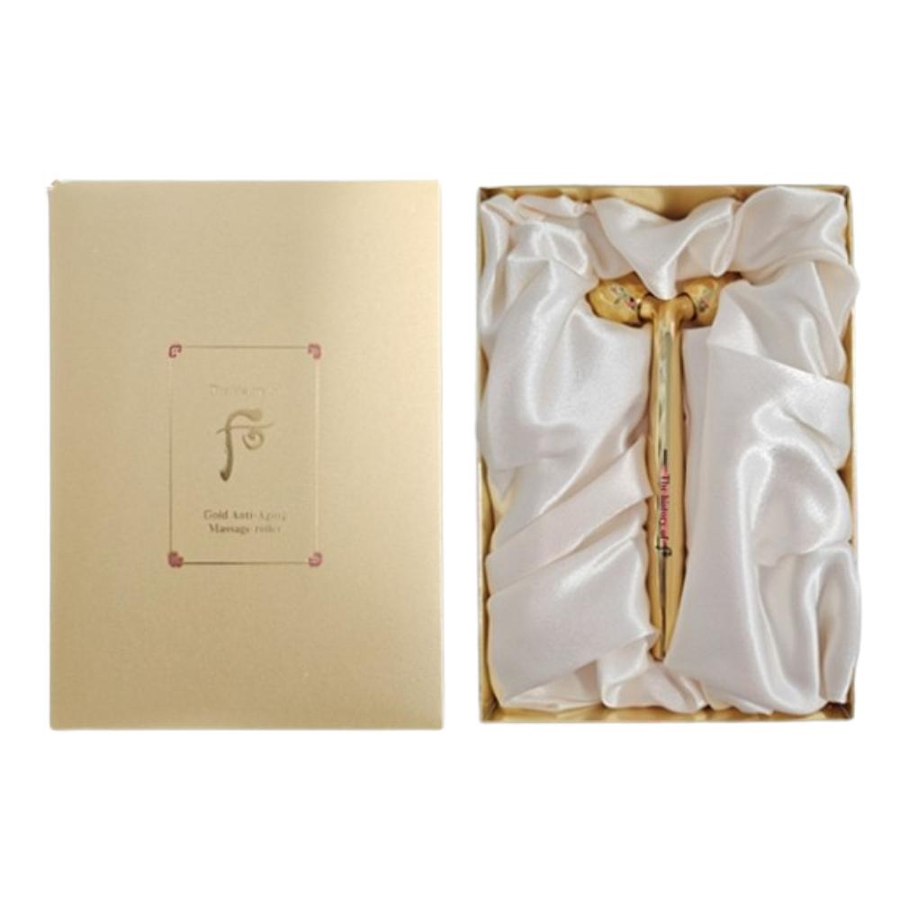 

The history of whoo Золотой антивозрастной массажный ролик 1 шт. | Корейский роскошный ролик для лица | Подтягивающий и лифтинговый K-Beauty инструмент для ухода за кожей Massage Roller 1pc