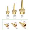 1/2" 3/4" 1" Jet Straight Fountain Nozzles Brass Spray Head Swimming Pool Fountain Nozzle