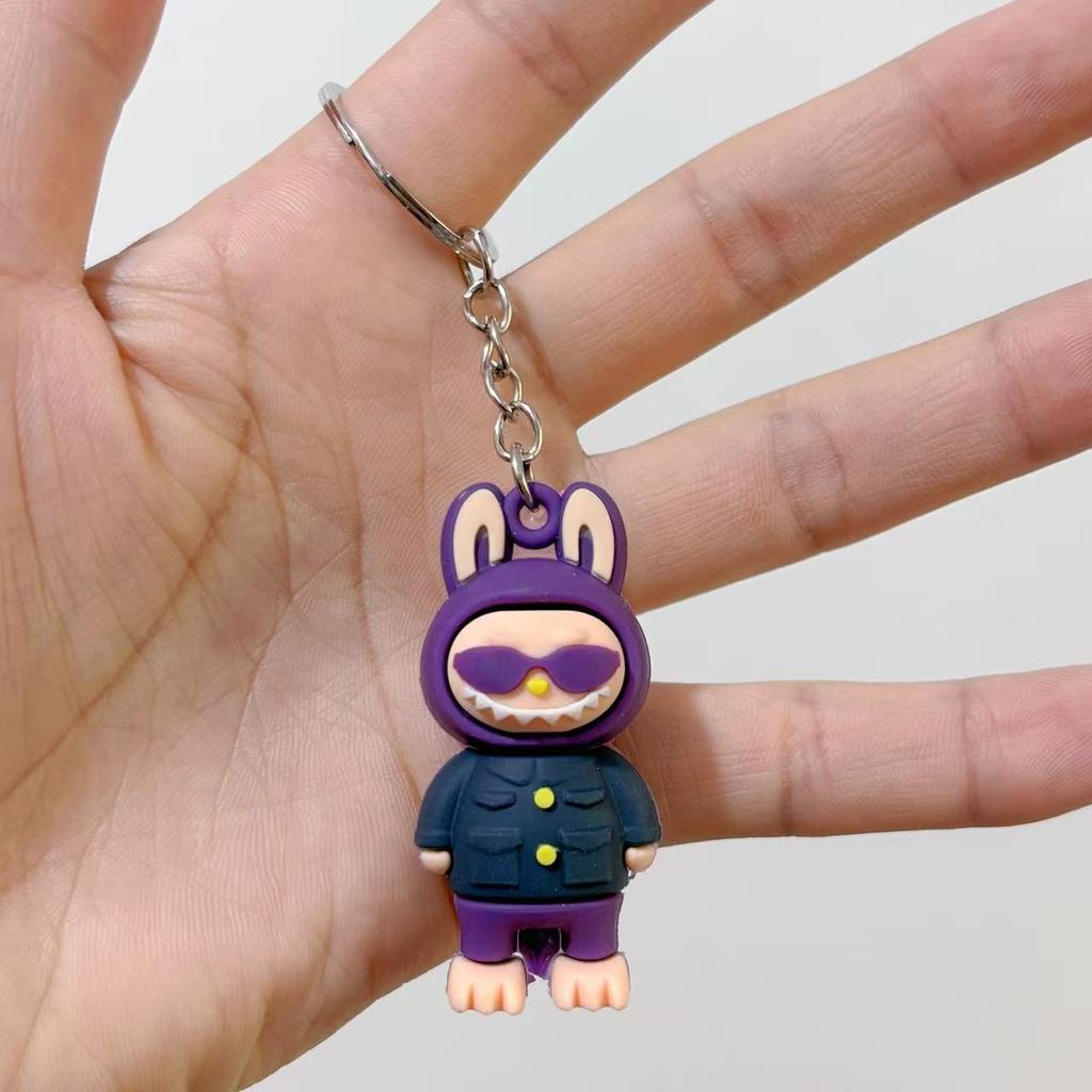 Cute Trendy Play Labu Bag Pendant Keychain Backpack Pendant Keychain Small Gift