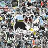 60 Adesivos de Cachorro Cartoon Doodle Para Cadernos, Garrafas de Água, Capas de Celular, Malas, Diários e Decorações Criativas