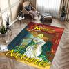 Custom Personalization Adventure Time Area Rug - Perfect For Kitchen, Bathroom,Laundry Room Decor Large Size Available,Gift All Seasons