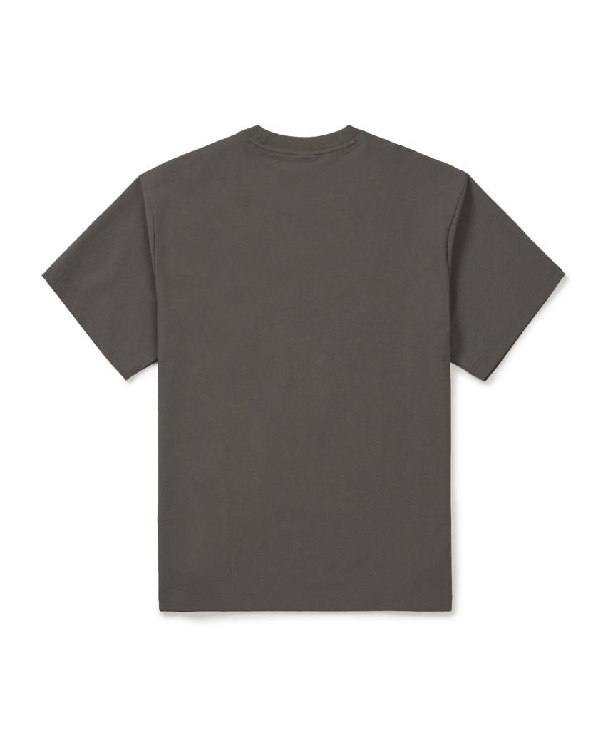 SNOWPEAK APPAREL Classic Woven Short Sleeve T-Shirt (S26Mutts16) Dark Khaki