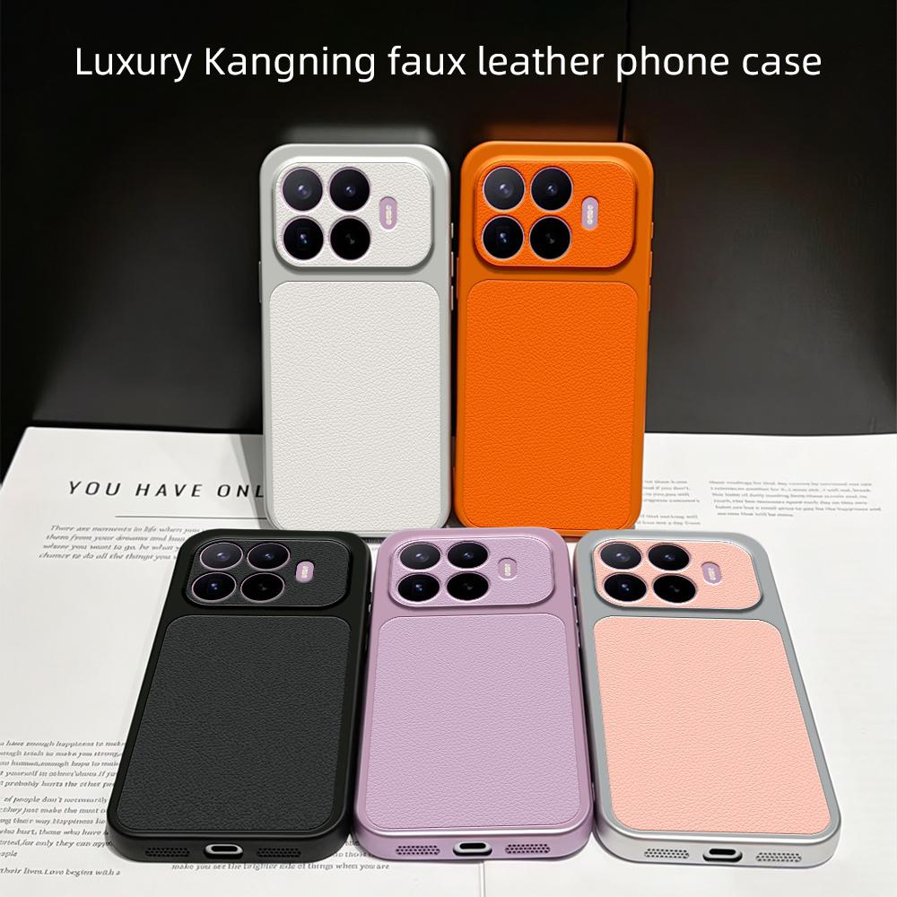 For Xiaomi 17 Case Xiaomi 17T Cover Xiaomi 17T Pro Leather Case Luxury Lens Protection Case Protect Matte Leather Back Cover