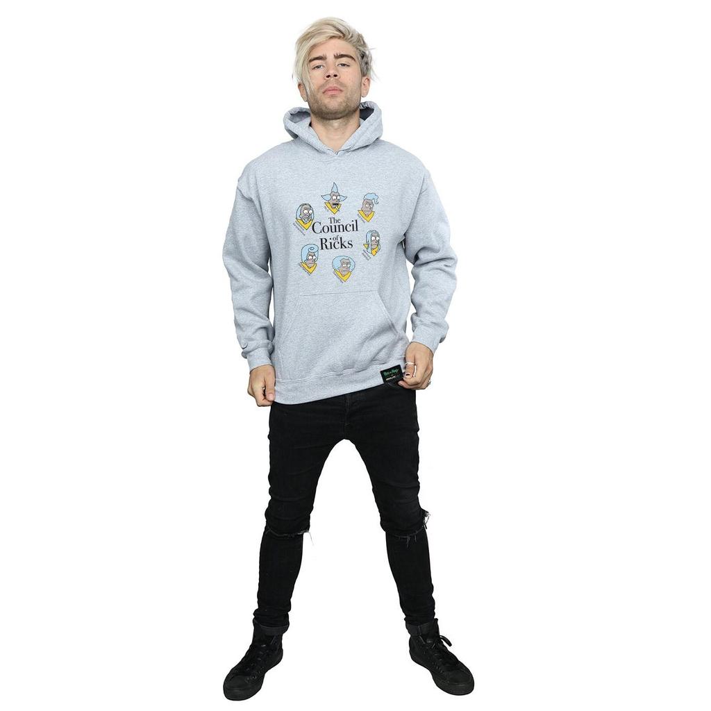 Rick And Morty Mens Council Of Ricks Hoodie