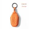 High-End Suede Car Key Case for Peugeot Models 408, 308, 4008, 5008, and 508L with Buckle and Pendant
