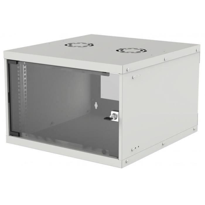 Armoire de distribution - Intellinet - Mural Basique 19 - IP20 - 50 kg - Acier galvanisé