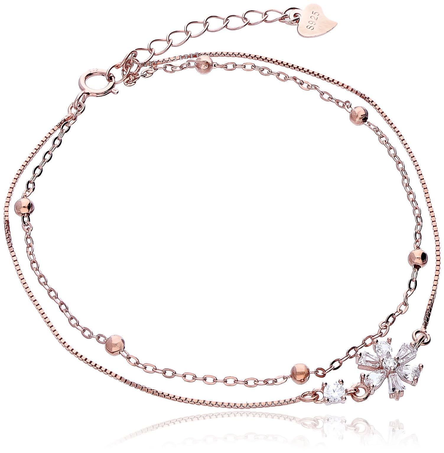 

[Variable Cheap] S925 Silver Bracelet 6B-I-22