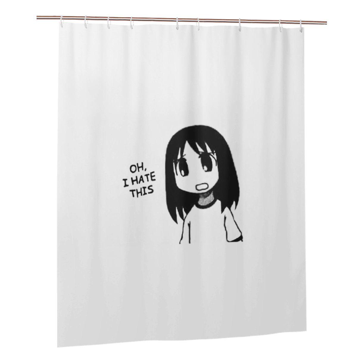 

Устарело - Проверьте профиль Azumanga Daioh Осака Аюму Касуга Шторка для душа Ванная комната Полиэстер Водонепроницаемые Занавески для ванной с крючками W60H190(CM)-1 Pcs
