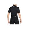 Nike Tour Pullover Small Logo Solid Color Short Sleeve Polo Shirt Unisex Polo Shirts Black White FZ7482-010