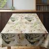Tischdecke mit Dinosaurier-Musterdruck für Esszimmerdekoration Heimtextilien Küchenzubehör XL-Größe 180x260cm #