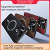 For Vivo iQOO NEO 8 Case Magnetic Elegant Leather Wear-Resistant Lens Fully Covered Non-Slip Grip Edge Cover Shell