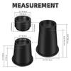 4Pcs Furniture Riser Round Rubber Sofa Riser Adjustable Bed Leg Extender Stand Heavy Duty Bed Lifts Risers For Bed Chair Leg