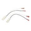 4Pcs Car Door Speaker Wire Harness Adaptor Cable 72-7300 For Kia Hyundai